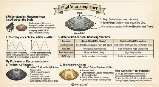 The Expert’s Guide to the Handpan Shop: Notes, Scales, and Choosing Your Sound