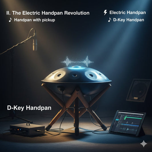 🎶 Elevate Your Soundscape: The Electric Charm of the Handpan and Stand Selection
