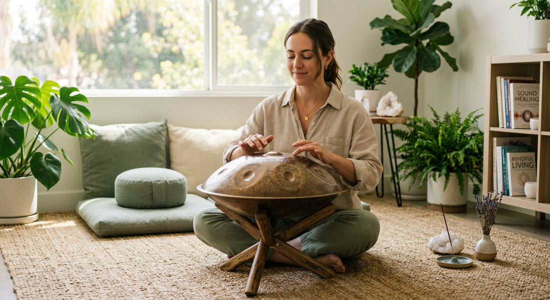 How 15 Minutes of Handpan Playing Can Instantly Reduce Daily Stress & Anxiety