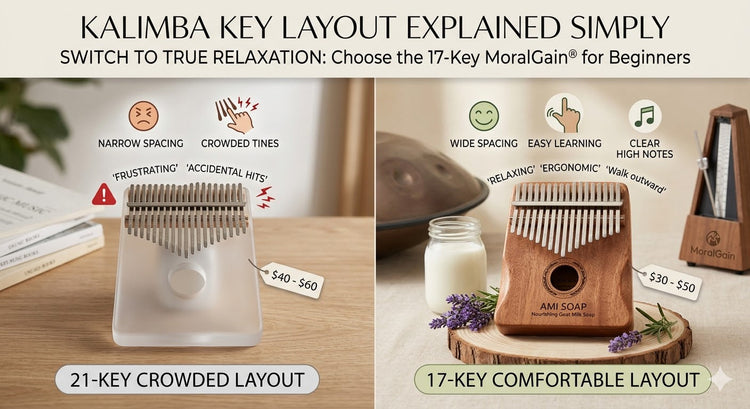 Kalimba Key Layout Explained | Read Notes Easily – MoralGain