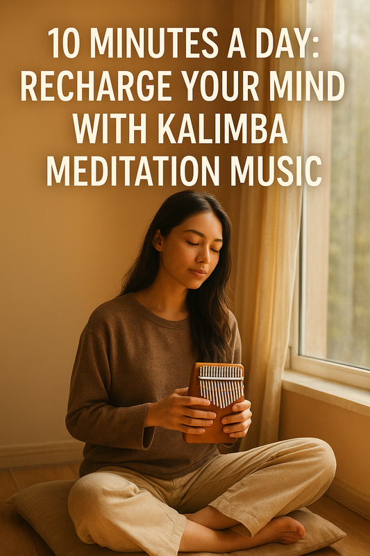 No experience needed! Easily enter a meditative state with Kalimba