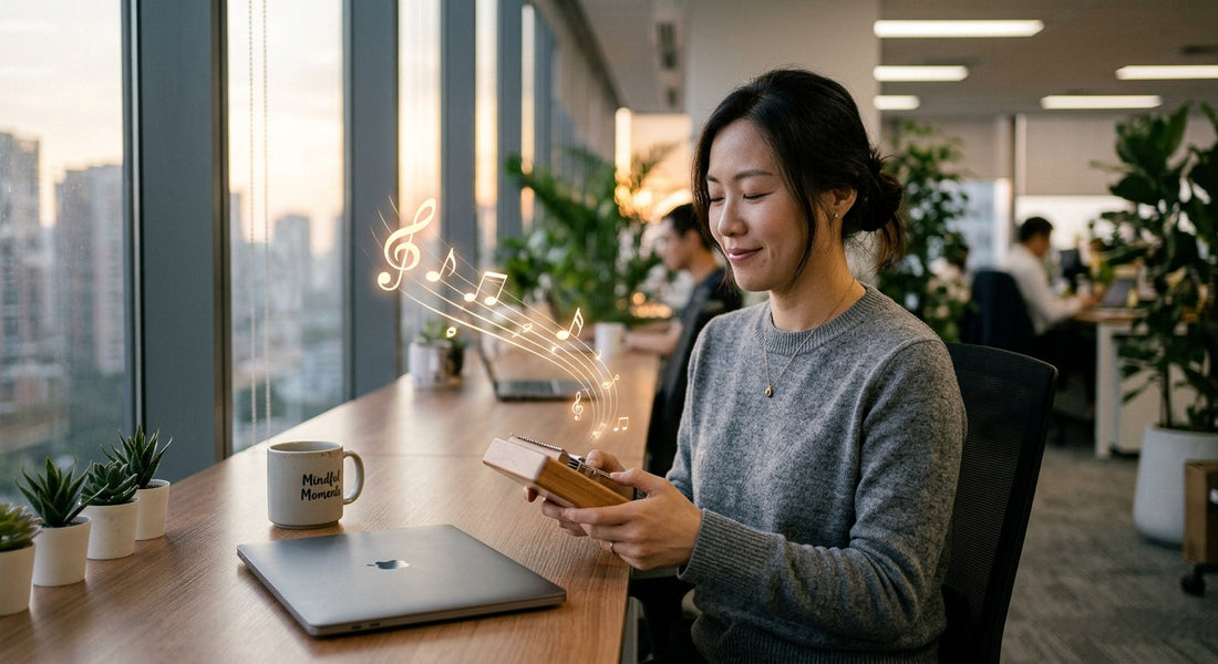 Mindful Work Breaks: Using a Pocket Kalimba to Relieve Office Stress