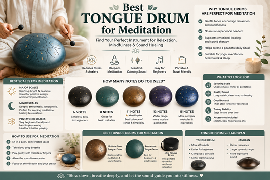Best Tongue Drum for Meditation: How to Choose the Perfect Calming Instrument