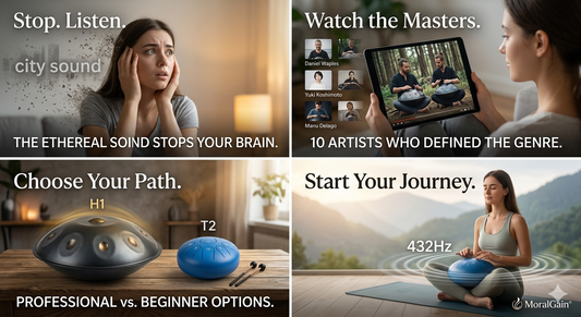 Beyond the Noise: 10 Handpan Artists Who Will Take You to Another Dimension.