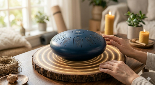 Stress Relief at Your Fingertips: The Health Benefits of the Steel Tongue Drum