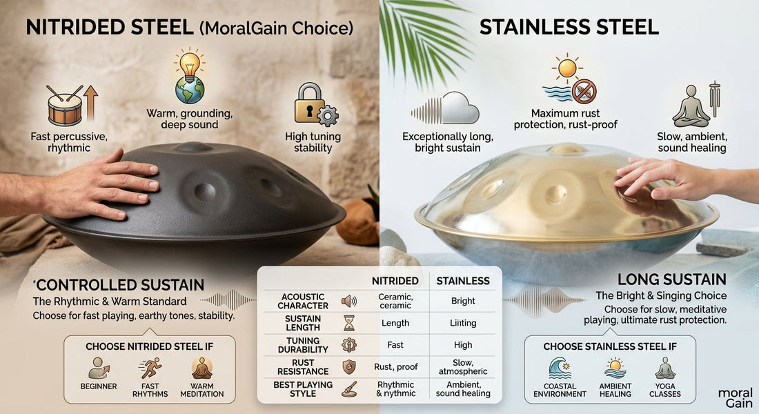 Best Handpan for Meditation: Which Scale and Size to Choose? | MoralGain