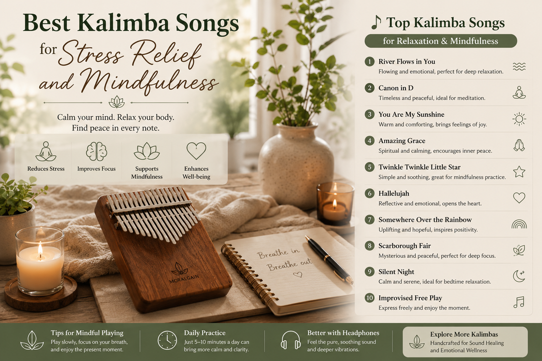 🌟 Kalimba Songs for Stress Relief and Mindfulness