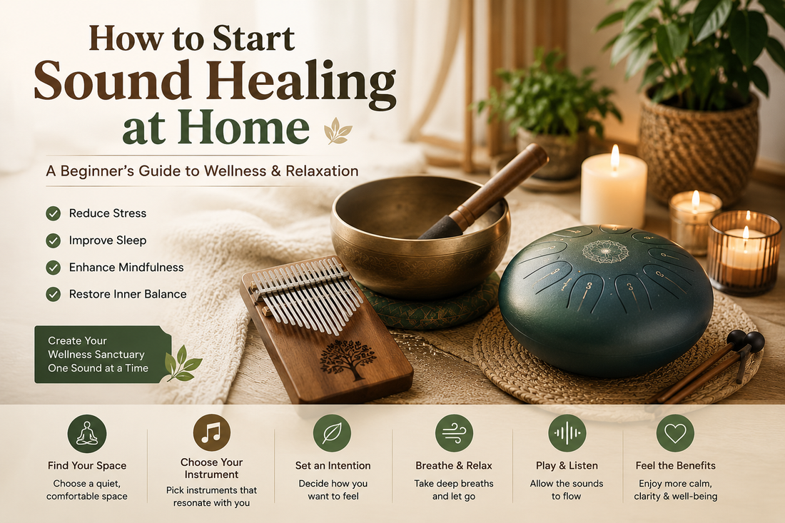 How to Start Sound Healing at Home: A Beginner’s Guide to Creating Your Own Wellness Sanctuary