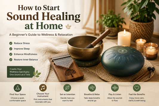 How to Start Sound Healing at Home: A Beginner’s Guide to Creating Your Own Wellness Sanctuary