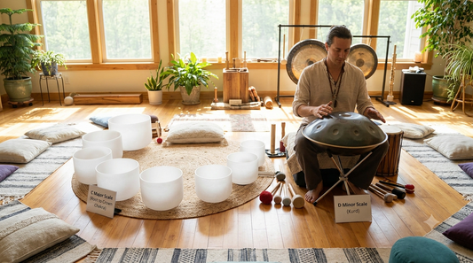 D Minor vs. C Major: How to Choose the Right Scale for Your Sound Healing Practice