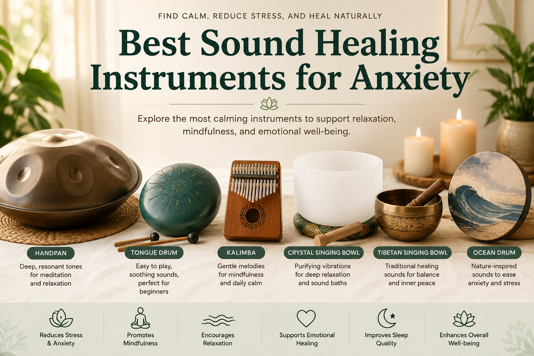 Best Sound Healing Instruments for Anxiety: A Beginner’s Guide to Finding Calm Through Music