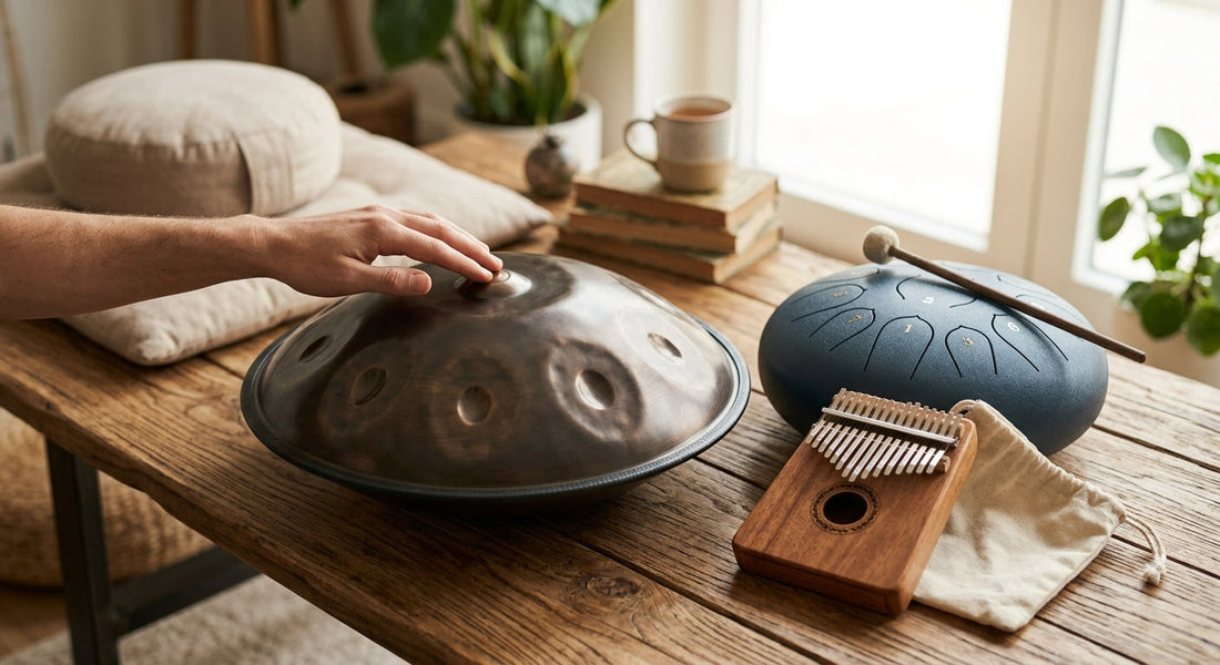 Best Meditation Instrument: Handpan, Drum or Kalimba?