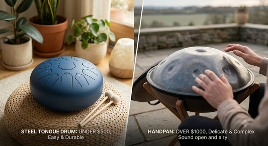 Steel Tongue Drums vs. Handpans: Which Healing Instrument is Right for Your Budget?