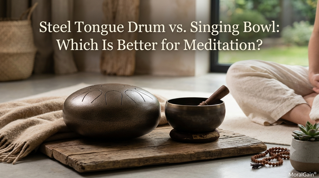 Steel Tongue Drum vs. Singing Bowl: Which Is Better for Meditation?