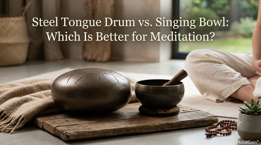 Steel Tongue Drum vs. Singing Bowl: Which Is Better for Meditation?