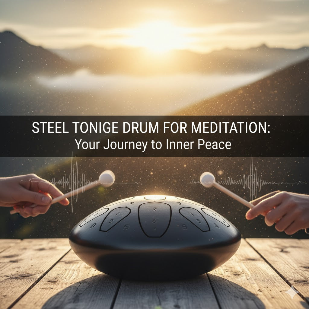 🧘 Unlock Inner Peace: A Guide to Playing the Steel Tongue Drum – From Sheet Music to Meditation
