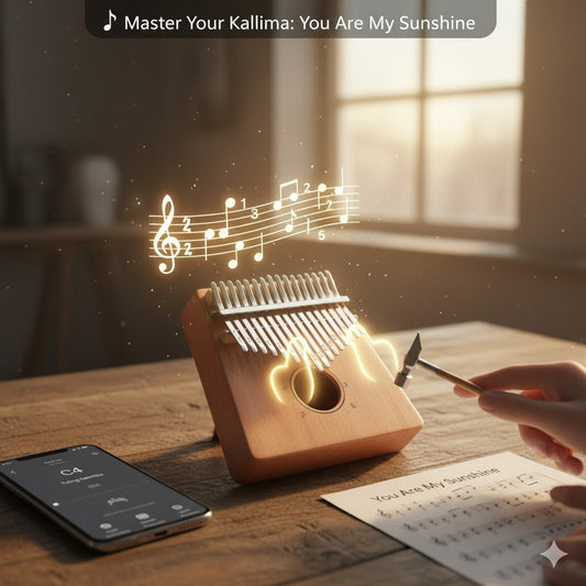 🎶 Zero-Base Playing Therapeutic Melodies: Kalimba Introduction and the Classic Song "You Are My Sunshine"