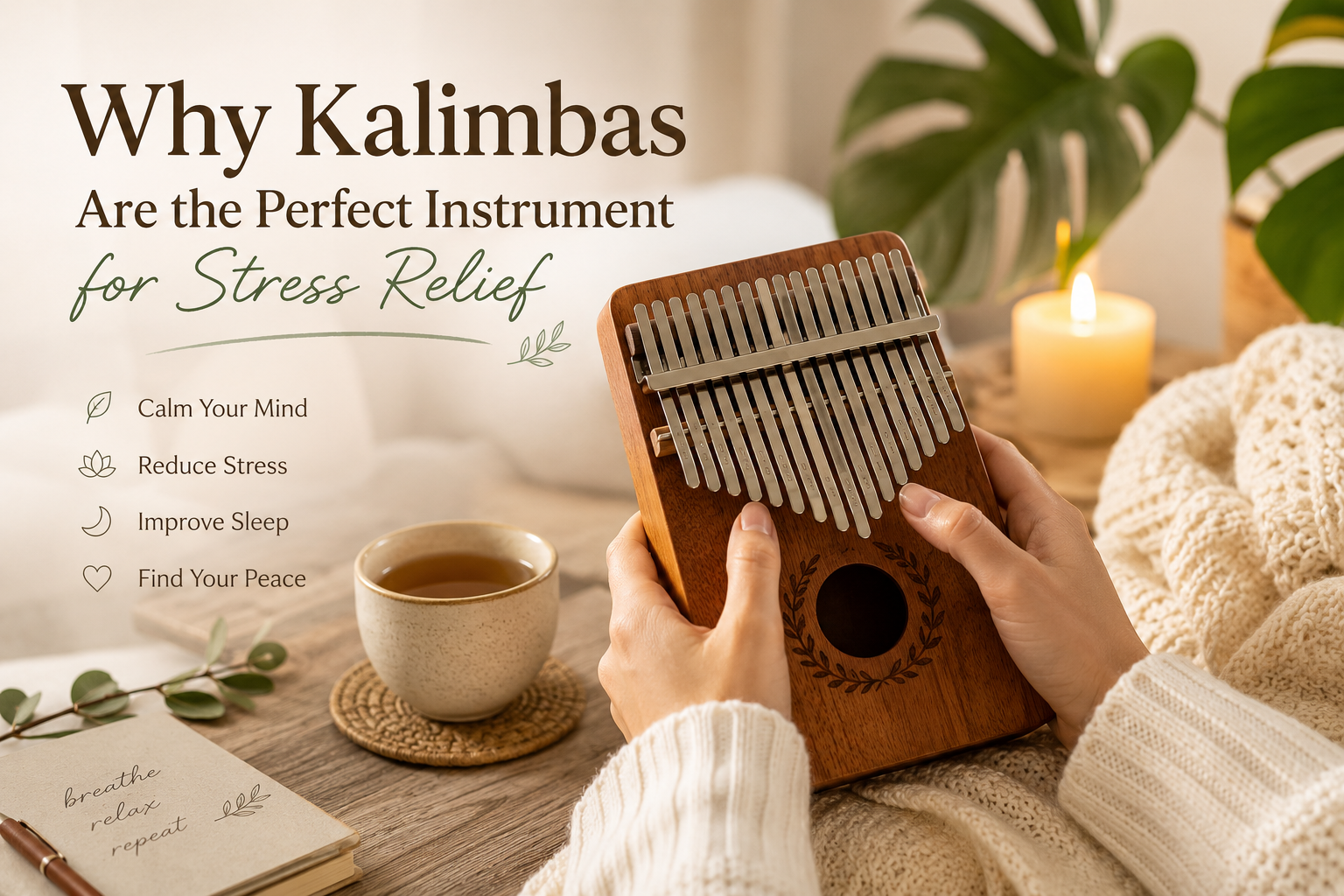 Why Kalimbas Are the Perfect Instrument for Stress Relief – MoralGain