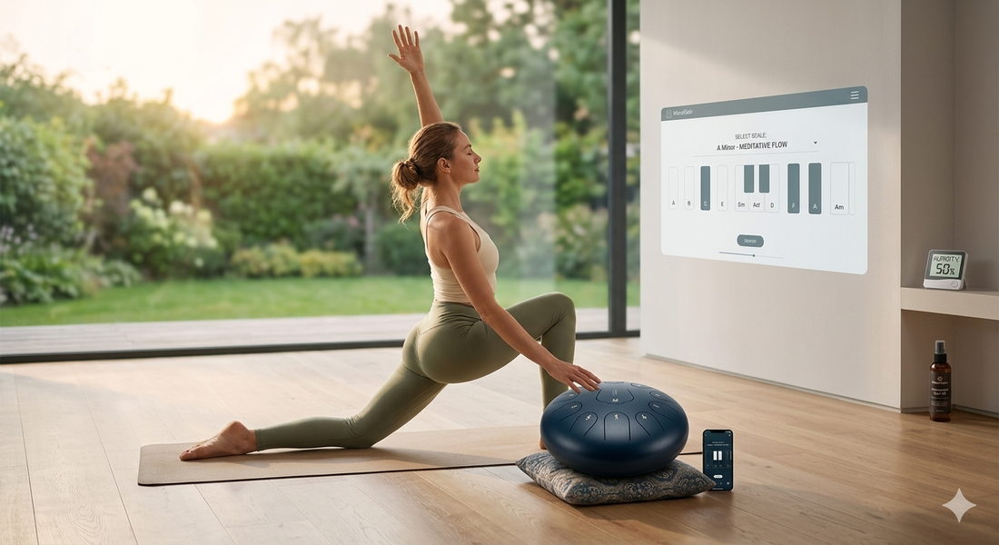 Yoga and Steel Tongue Drum: A Perfect Blend for Inner Peace