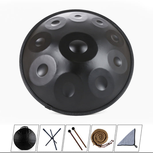 MoralGain® Master 22-inch 10-Note Handpan - D Minor High-Quality Practice Instrument for Beginners